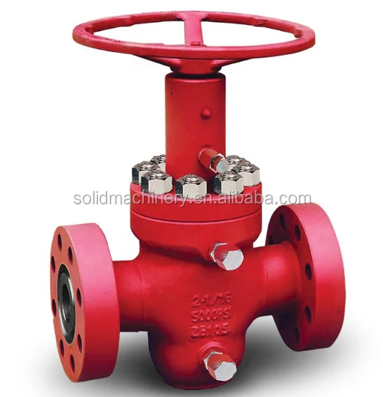 
API 6A Cast flange end expanding gate valve 