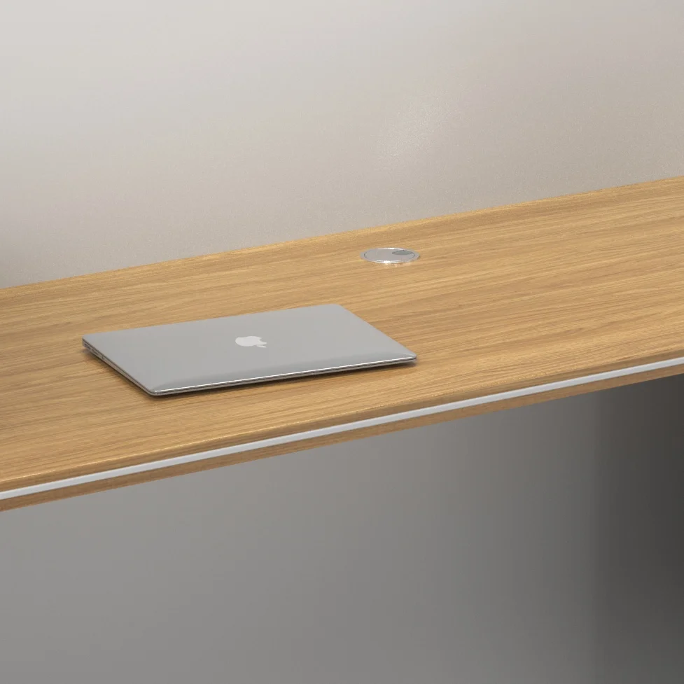 Simpel Modern Design Front Counter Table Reception Desk for Office