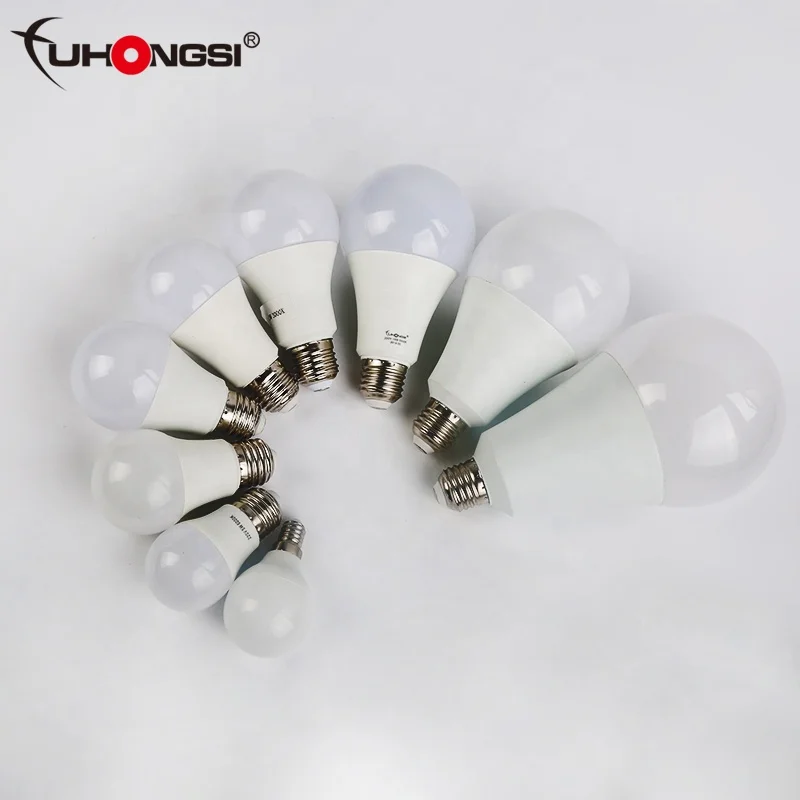 
China led manufacturer 3w 5w 7w 9w 12w 15w 18w 20w light parts bulb raw material e27 e14 b22 base lamparas led OEM SKD bulb 