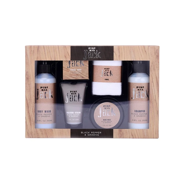 Luxury body gift set shower gel shaving cream daily care gift set for men