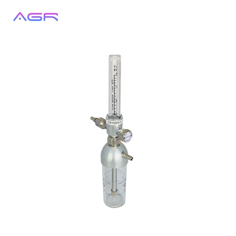 OEM Custom Logo Hot sale AGR new product hot selling medical digital british oxygen regulator with oxygen cylinder flow meter