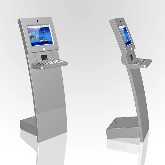 Manufacturers Custom High Quality Indoor Self Service Payment Kiosk with coin acceptor