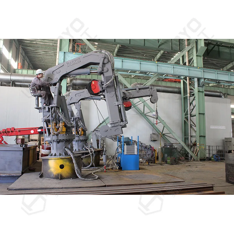
Foldable Hydraulic Telescopic Marine Crane Offshore 