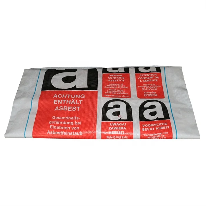 Heavy duty large woven polypropylene bags pp woven sack 50 kg 75 kg 100 kg for packing