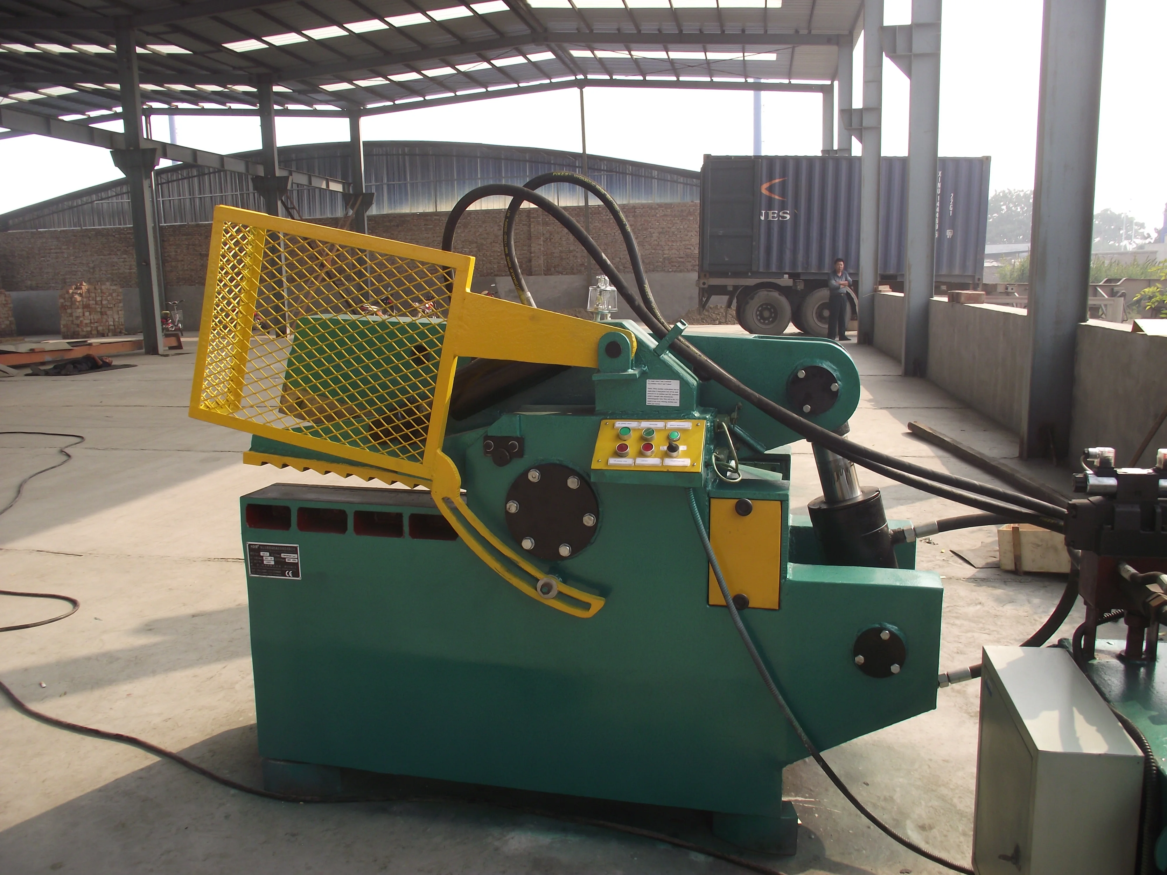 
Aligator shear, metal shearing machine, metal cut off machine 