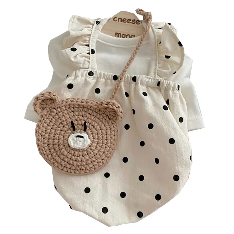 Qbellpet Newest Pet summer clothing ultra-thin sun protection dress for cats teddy bears Yorkshire puppy clothing