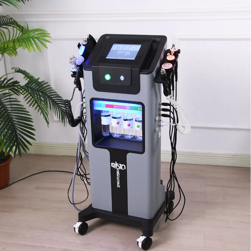 Aqua Facial Machine Hydra Oxygen Jet Dermabrasion Hydrofacial Machine Aqua Peeling Beauty Face Equipment Salon Facial Machine