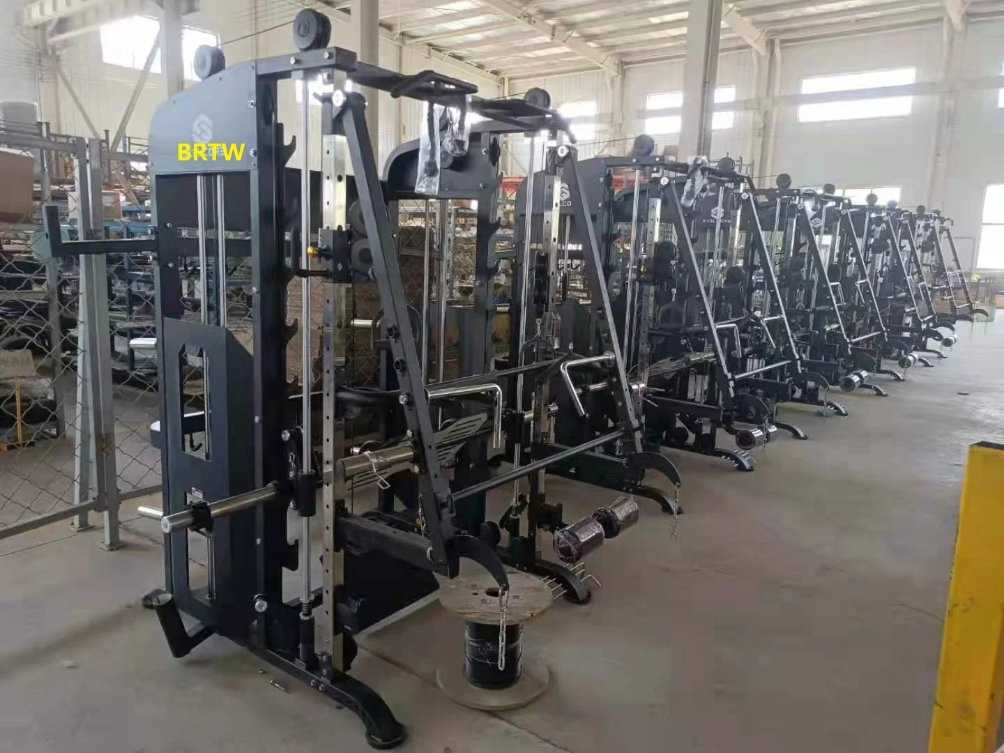 TS114 Best Selling Fitness Equipment Multi Functional Trainer Multifunction Smith Machine Cable Crossover