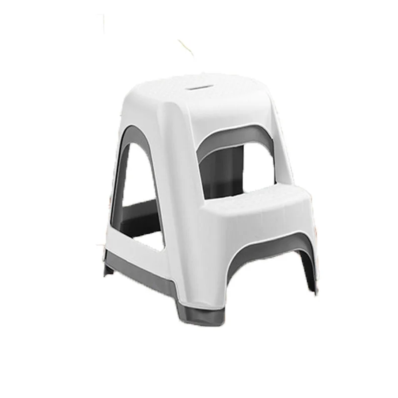 Plastic 2 Steps Stool  Step Ladder Sturdy Enough to Support 300LBS