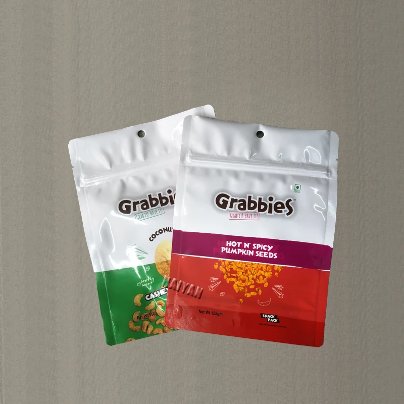 125g laminate pumpkin seeds aluminium foil package bag for food