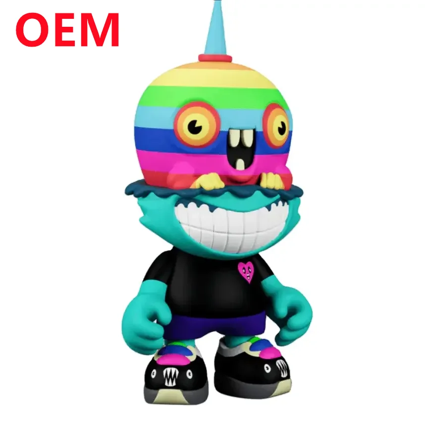 Customized Art Vinyl Figures Designer 3d printing Figure Cartoon Made PVC Toys Manufacturer