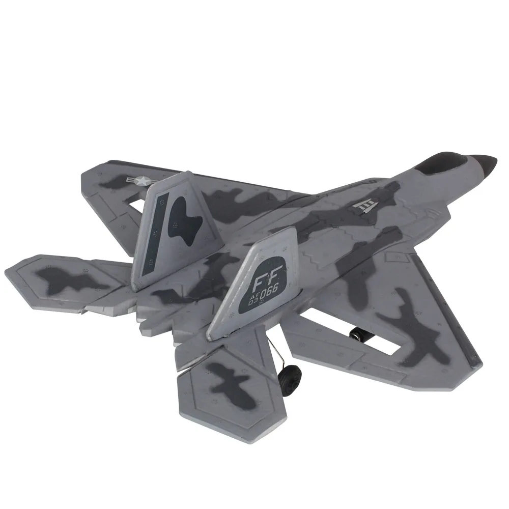 F22 2.4G 375mm 3CH RC Air Plane Flying Model helicopter Aircraft EPP RTF radio control toys with LED Searchlight