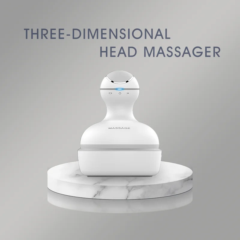 Wholesale Mini Head Massager Charging 7 Level Waterproof Electric 3D Scalp Massager Multi Functional Head Therapy Instrument