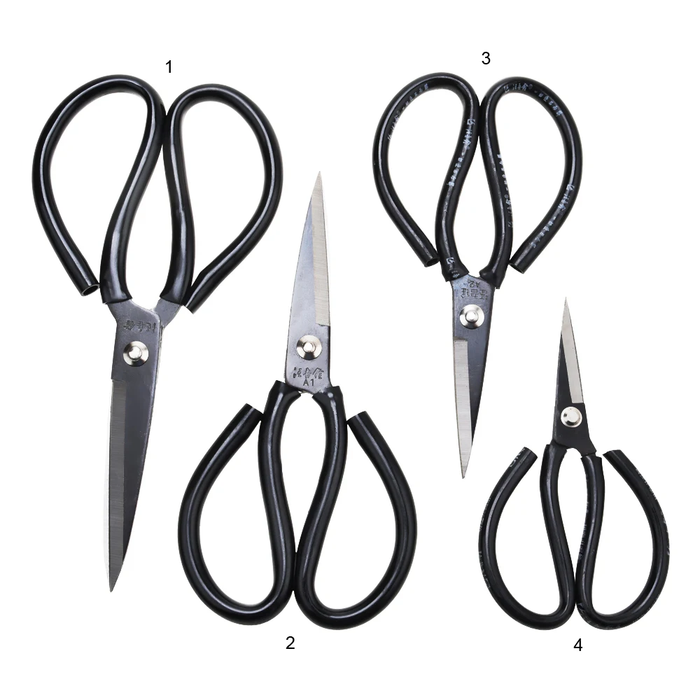 Wang Wu Quan 25*12cm  65 manganese steel multipurpose tailor scissors professional tailoring scissors for fabrics cutting