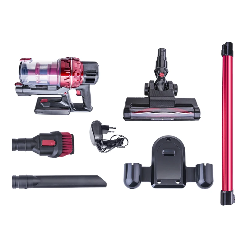 Gs Ce Certification Household Vertical 120w Low Noise Cordless Stick Dry Vacuum Cleaner