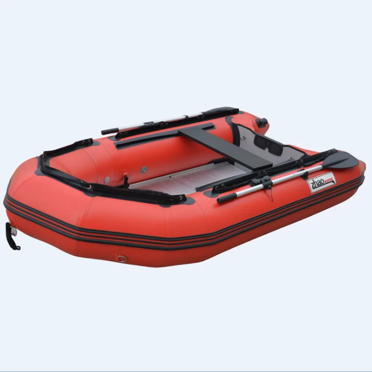 Hot Sale 3m PVC Inflatable Laminated Rubber Boat Fishing 4 Persons