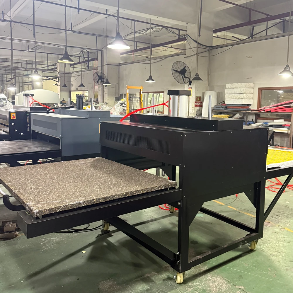 Rich experience factory price 100X120 heat press machine auto up heat press machine large format heat press machines