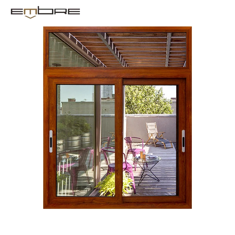 EMBRE brand LIVING ROOM aluminium balcony sliding window anti-hurrican sliding window