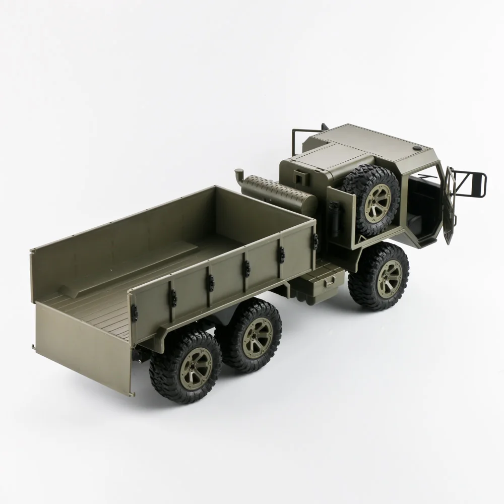 1/12 Full Scale 6WD US Army RC Military Truck 6x6 Wifi Camera Off-Road Pickup RC Truck Wholesale RC Cars RTR for Children