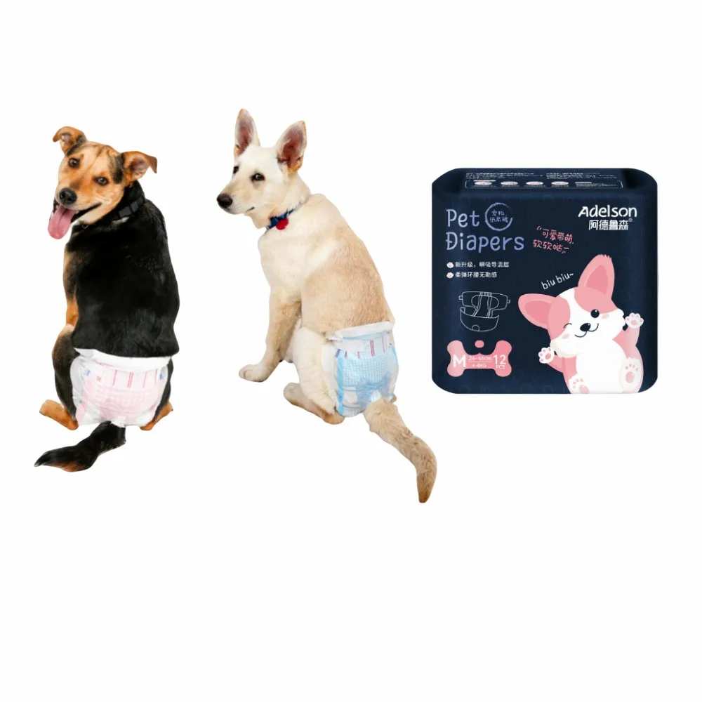 Free Sample Wholesale Oem Specifications Low Price Pet Super Absorbe Soft Pet Cat Diaper For Extra Large Dog