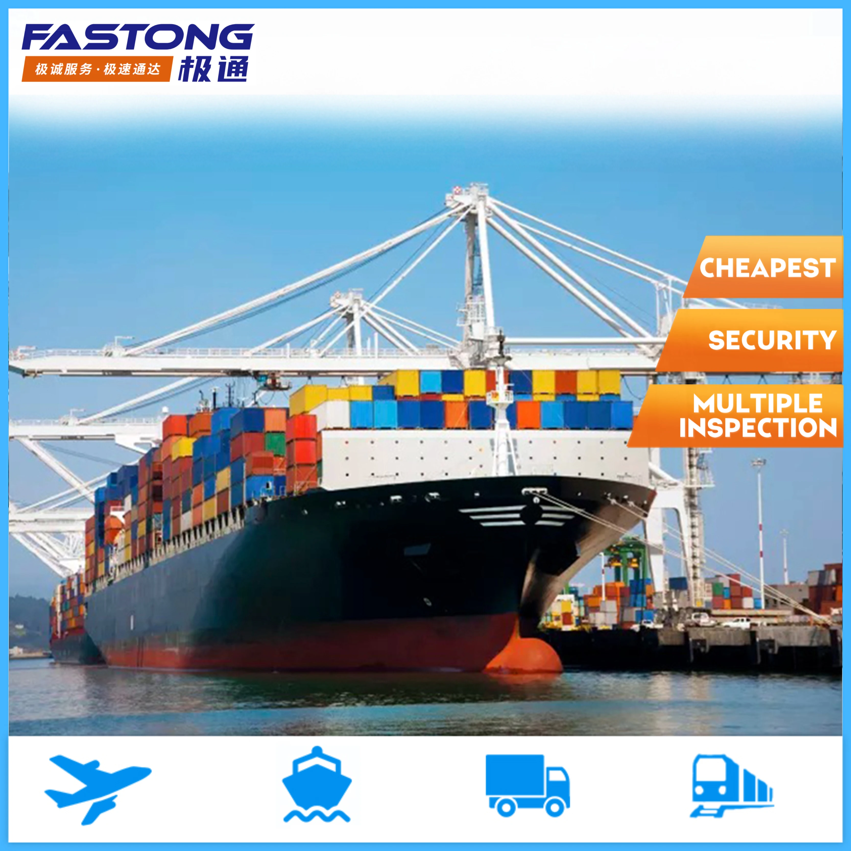 International Freight Forwarder Sea Cargo LCL FCL Cheaper rate Sea Freight Shipment Shipping From China to South Africa