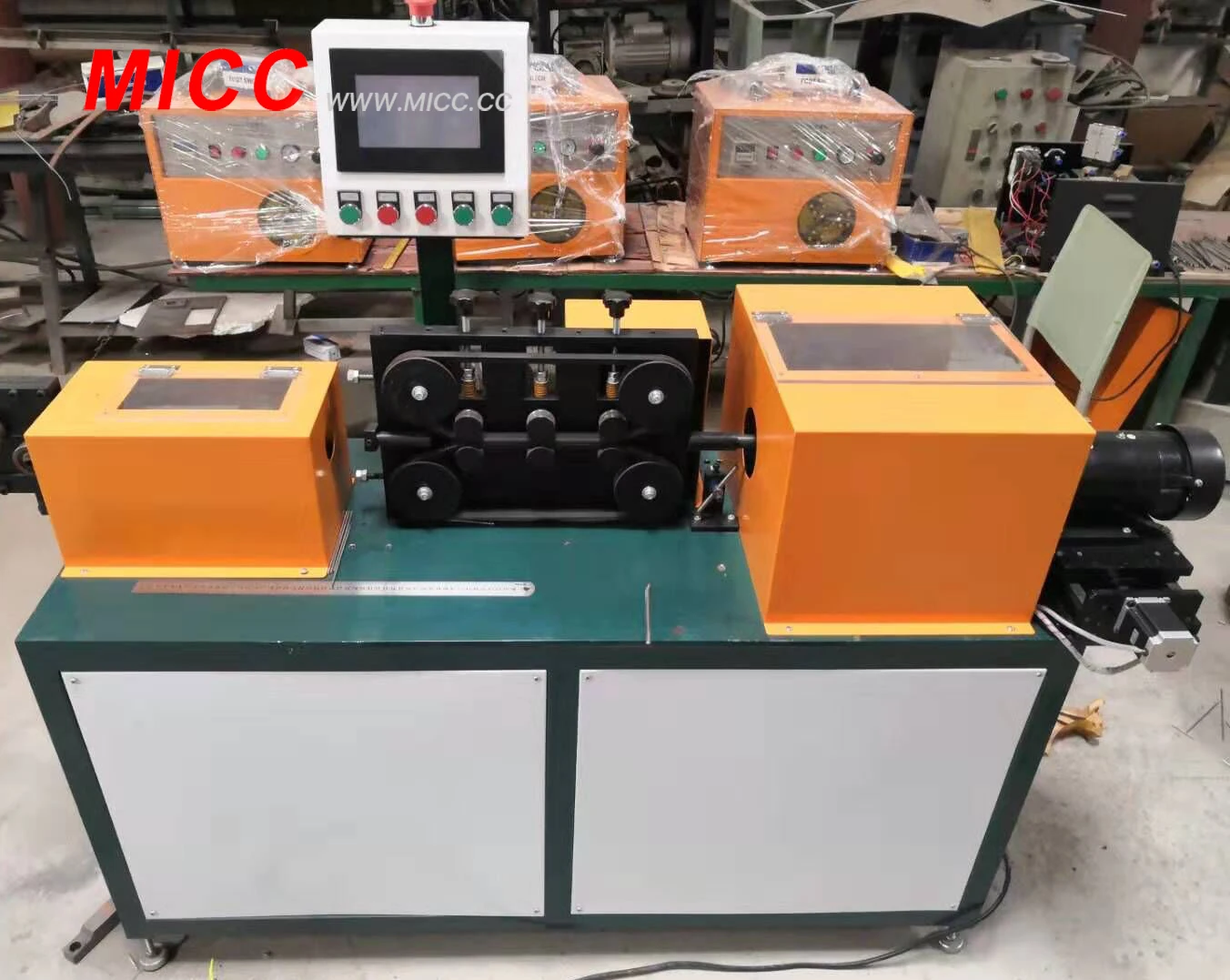 MICC LED display Straightening & Cutting Machine for MI Cable (HAN-999) Good reproducibility of the electrical properties