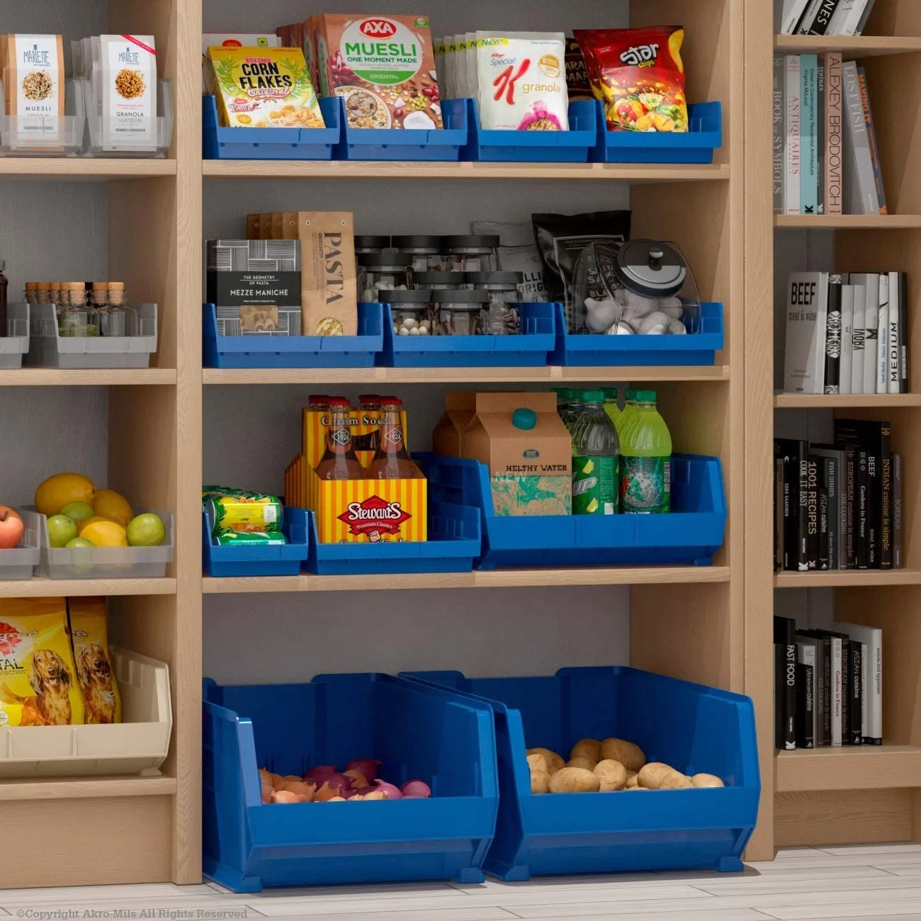Hardware Accessories Organize Bin Storage Bin Parts Box Hardware Hanging Stacking Containers Storage Bin For Small Parts