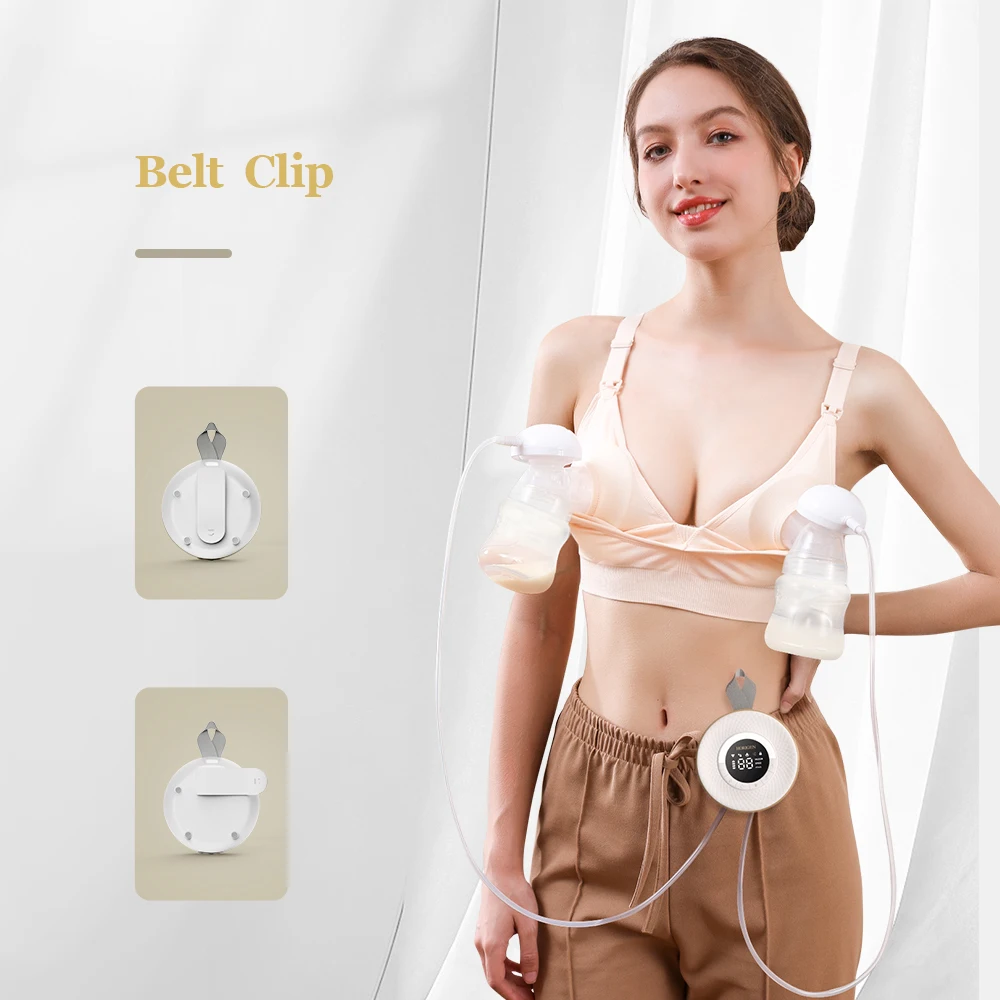 Заводская индивидуальная портативная машина для кормления молокоотсос бесшумный силиконовый Интеллектуальный двойной Электрический молокоотсос