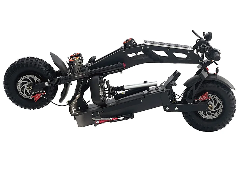 Electric scooters for adult 11inch dual motor 60V 6000W  Big Two Wheels Off Road Foldable Adult Mobility E Scooter Electrico