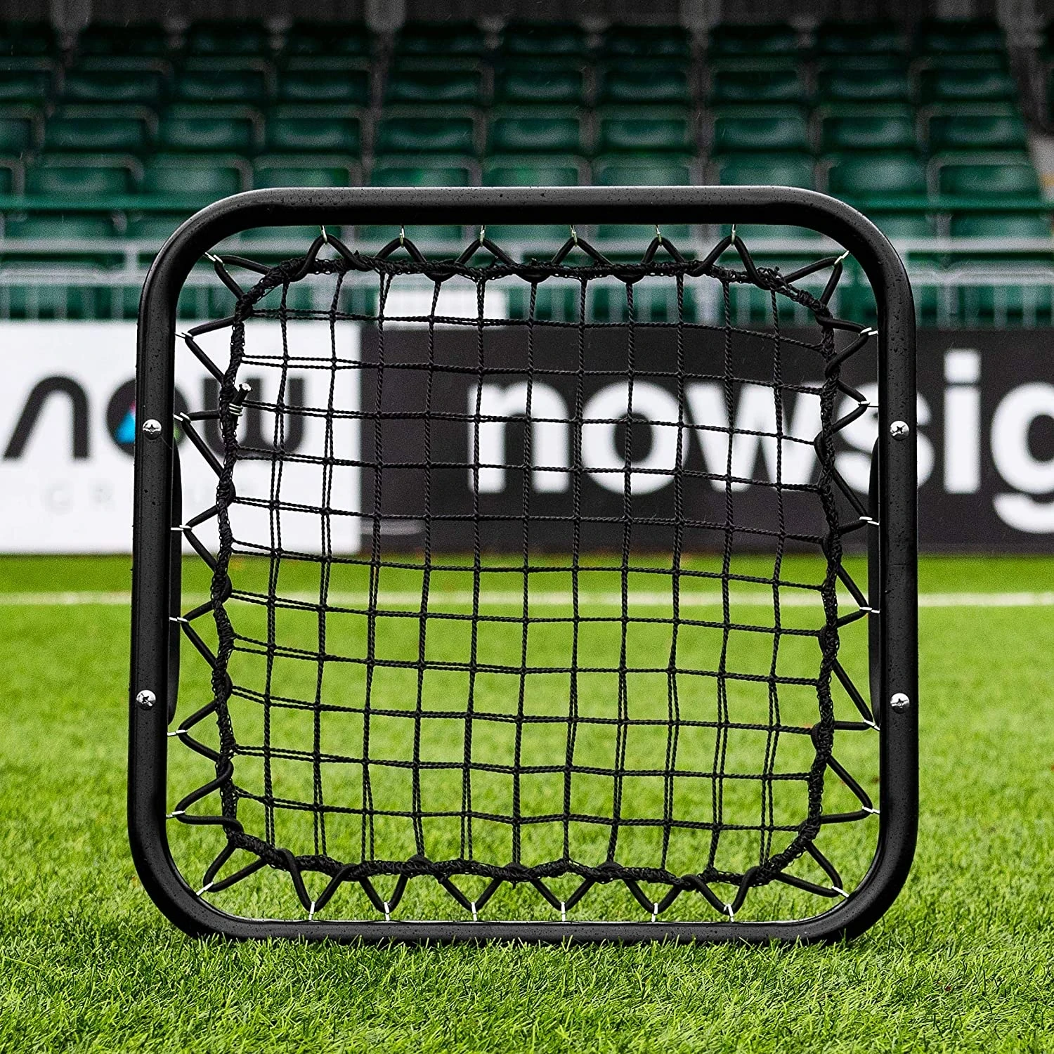 Lacrosse Rebounder Pitch Back Training Screen | Practice Catching Throwing Sports Pitch Back Baseball Rebounder Fielding Trainer