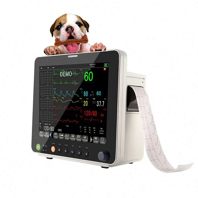 Vet High-Quality 12.1 inch Multi Parameter Monitor for Veterinary use