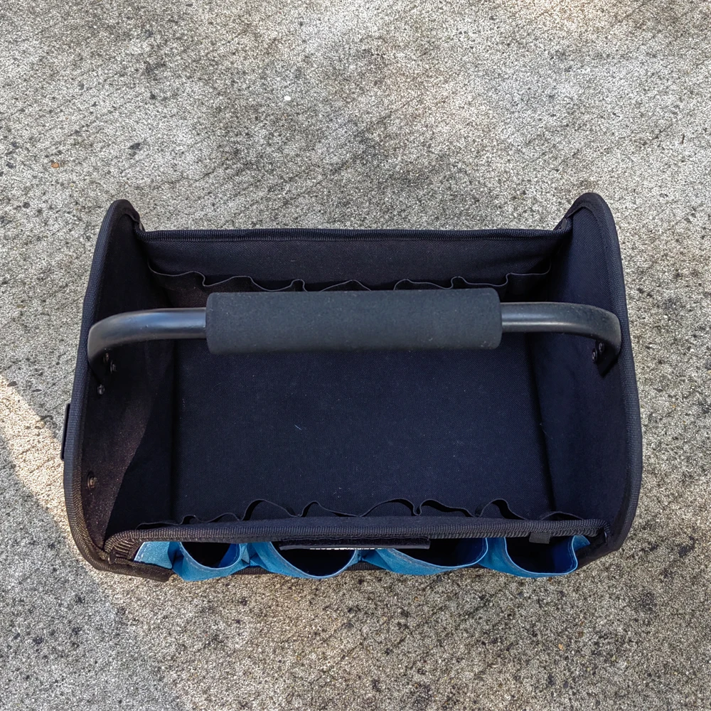 Factory Direct Supply Steel Handle Tool Carry Bags for Convenient Tools Storage