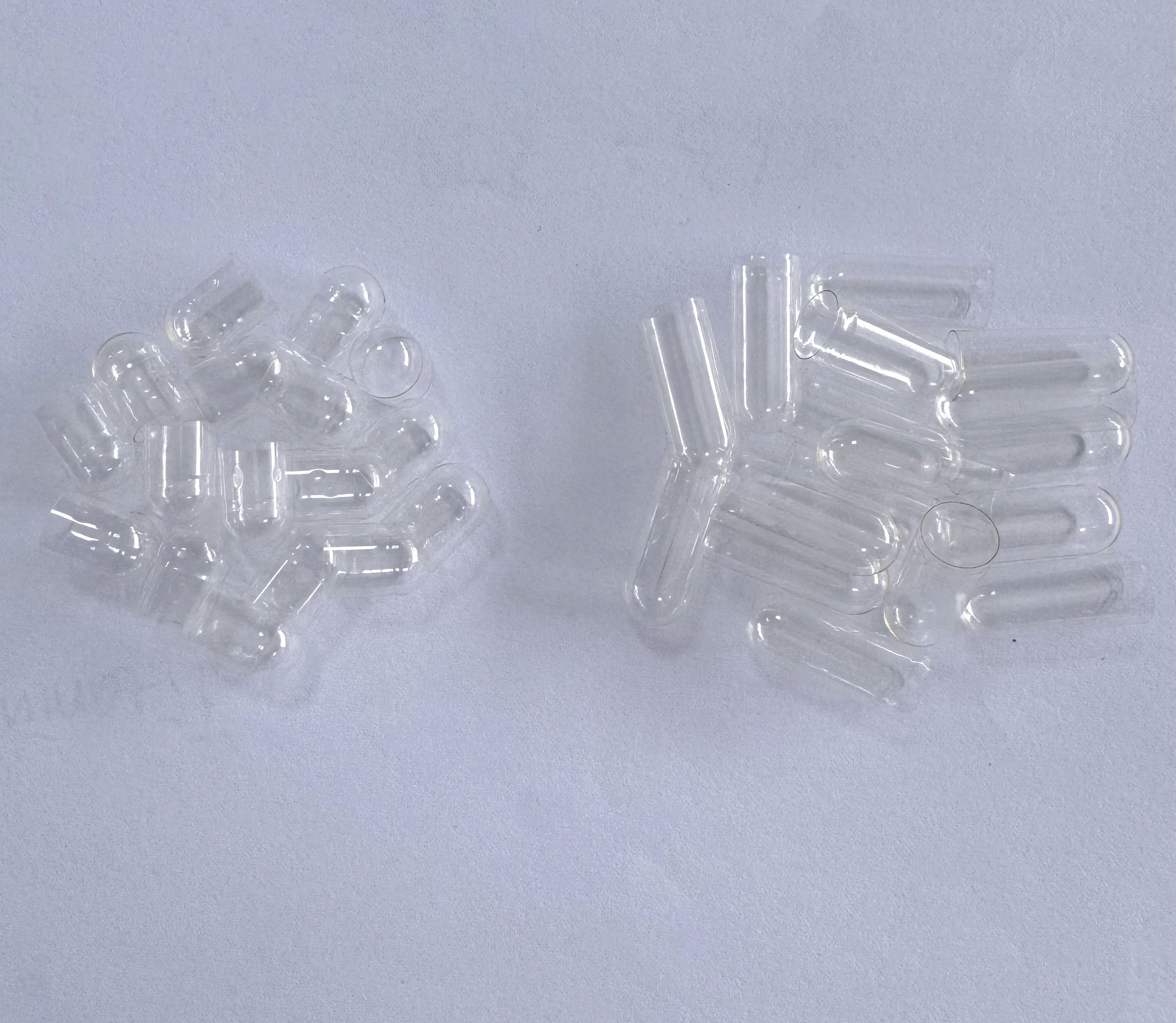 Separated White Red Black Part Empty Bone Capsules Filling Size 0 00 Hard Empty Gelatin Capsule Shells