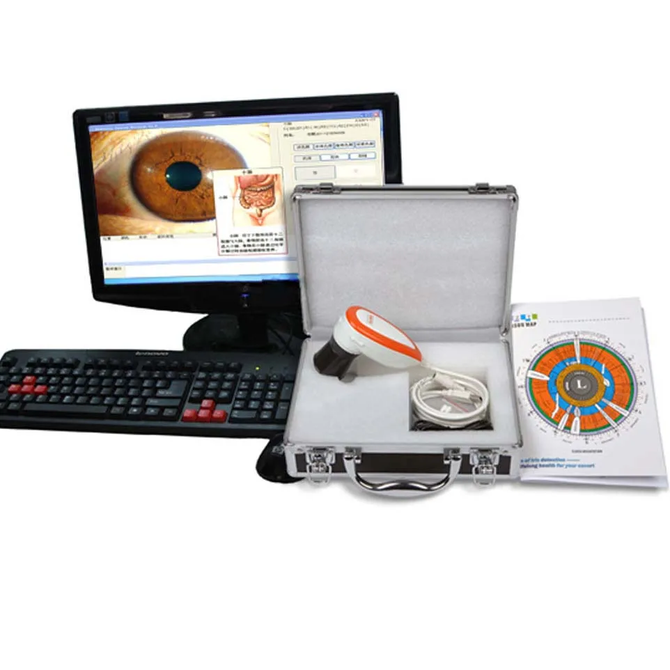 AYJ-J013(CE) iridology camera iriscope система анализа волос программное обеспечение для