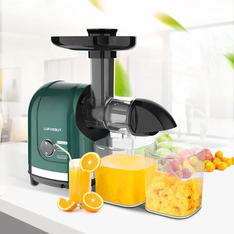 Pure Juice Professional Electric Juicer Cold Press Slow Juicer Extractor For Home and Hotel