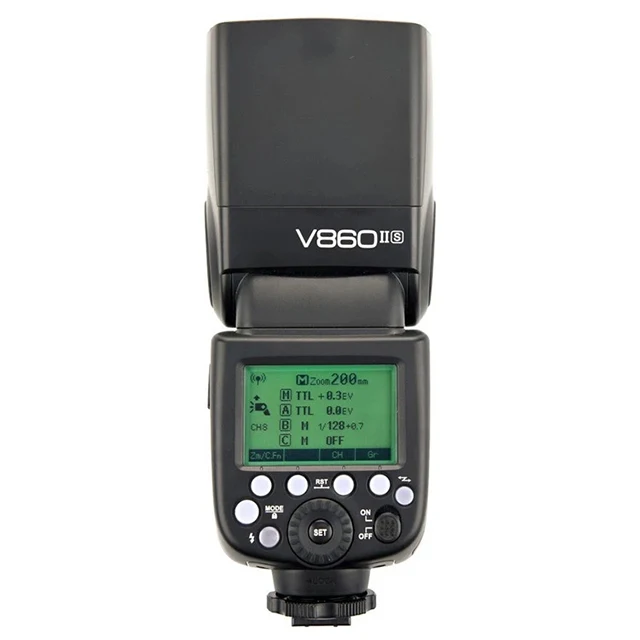 Godox V860 II E-TTL HSS Li-ion Battery camera flash light TTL 2.4G HSS Flash Speedlite for DSLR Cameras