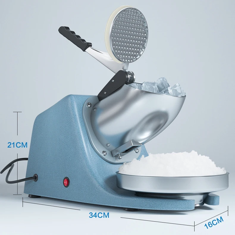 Electric Mini Ice Crusher Ice Scraper Machine Shaver for Commercial or Home Use with ETL CE Certificate