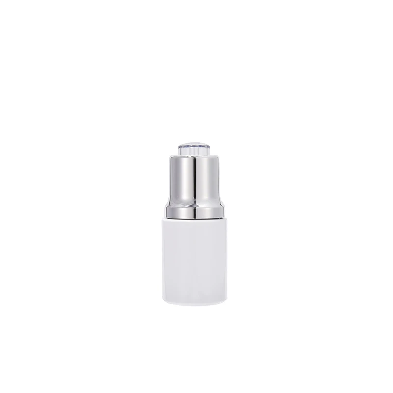 
30ml Luxury White Plastic ABS Dropper Aromatherapy Bottle Essential Oil Bottle With Dropper 
