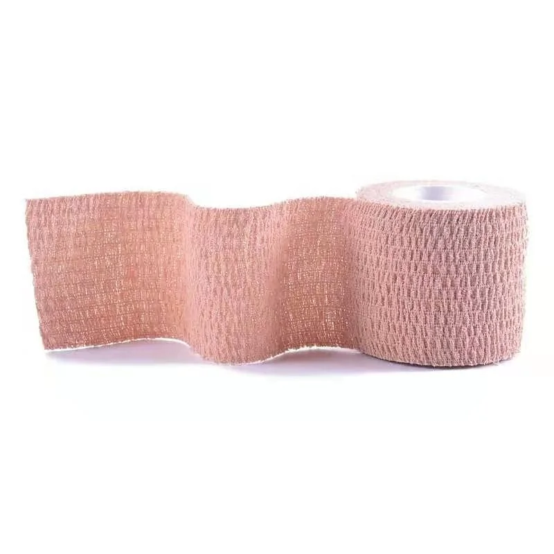 Wholesale Non Woven Self Adhesive Vet Wrap Cohesive Elastic Bandage Flexible Self Adhesive Medical Pet Cohesive Bandage