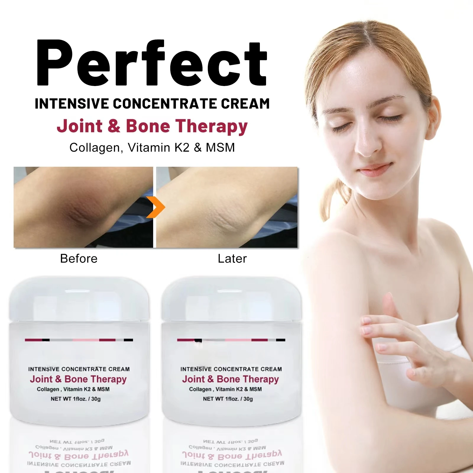 Relieves Sore Bones And Corrects Deformed Joints Perfect Intensive Concentrate Cream Joint & bone Therapy Collagen Cream
