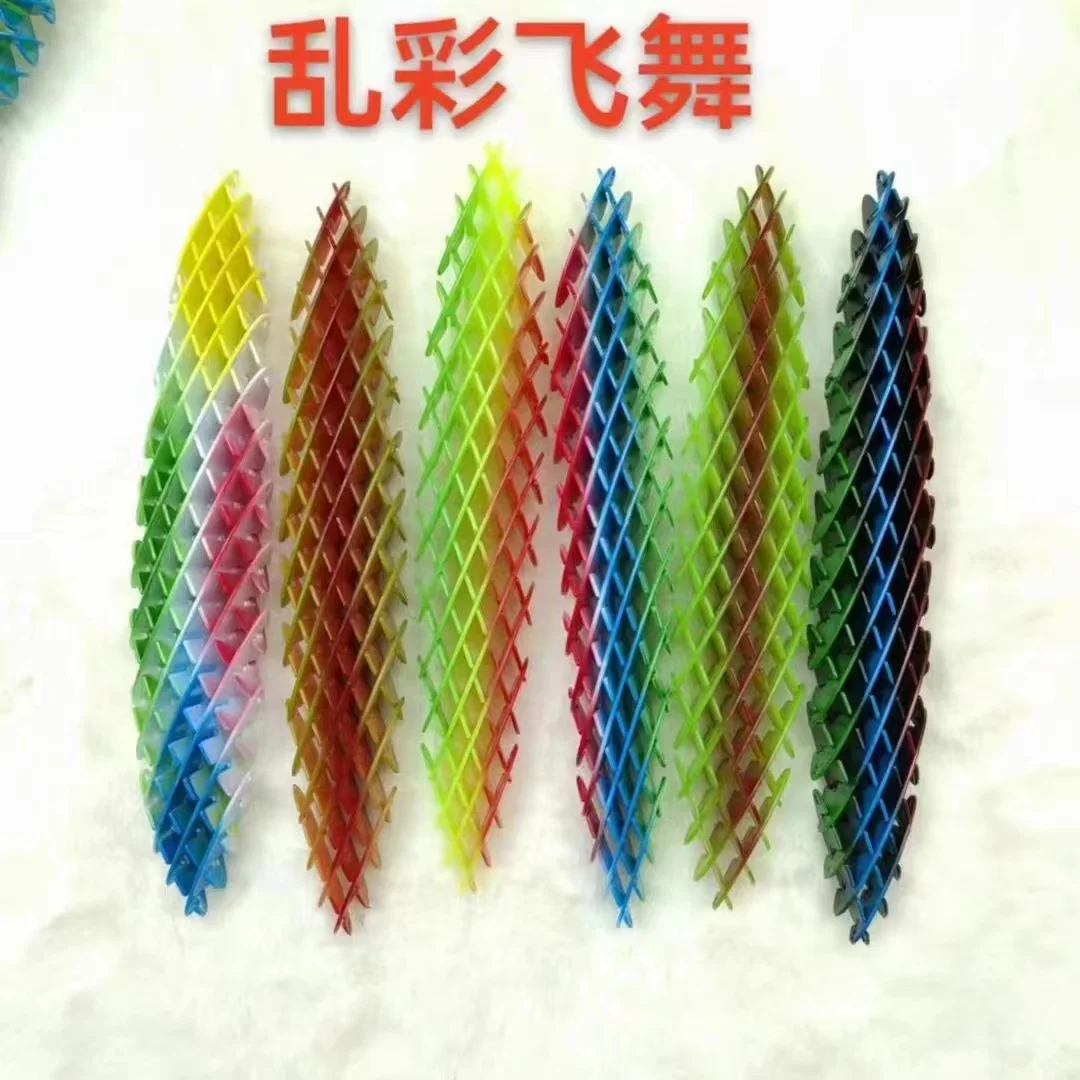 Rainbow  fidget Worm Toys Cool Pocket Toys Spring  Infinity Gadgets Kinetic Toy for Kids Adult Relieving Stress