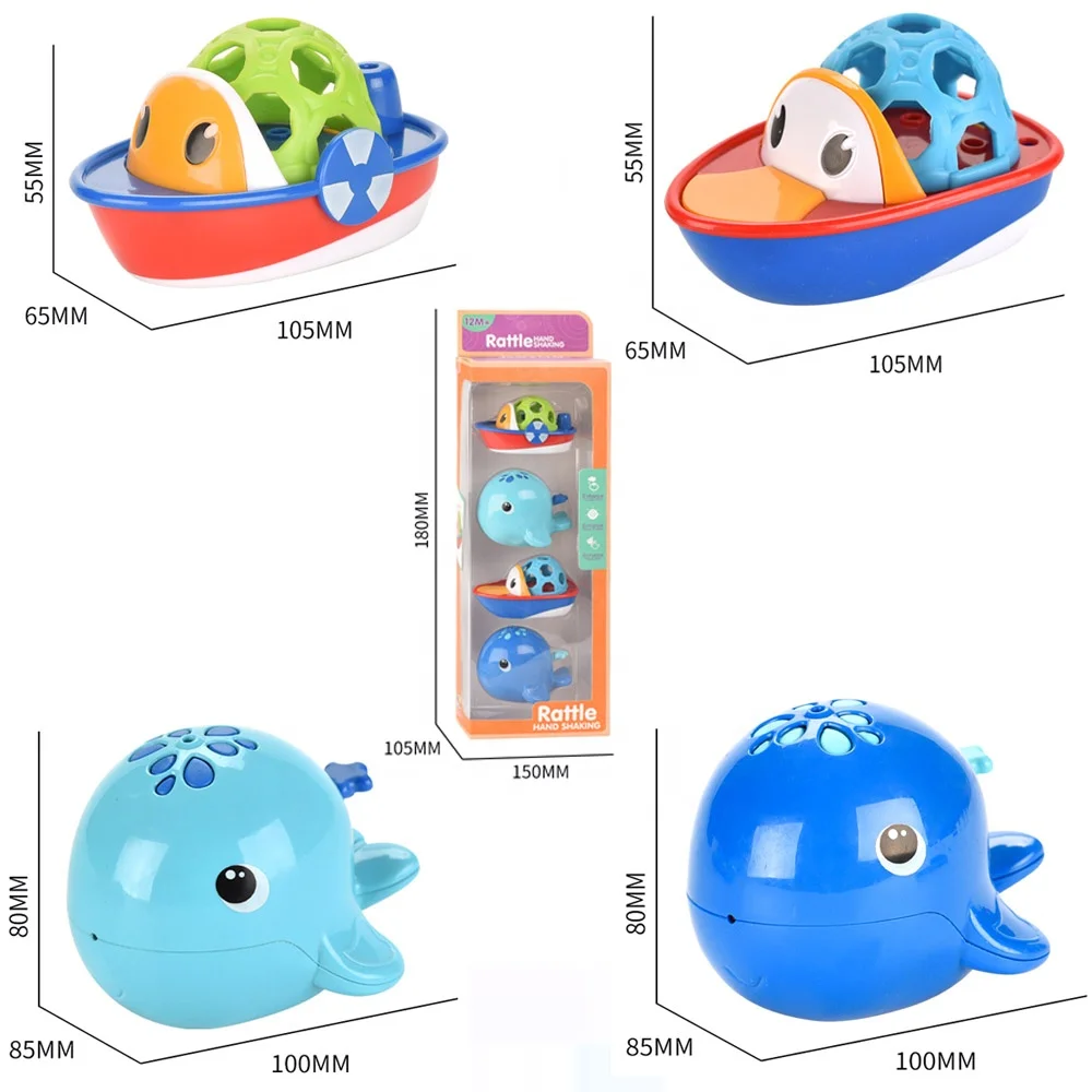 
Kid plastic bath penguin toy sea animal water game toy for baby 