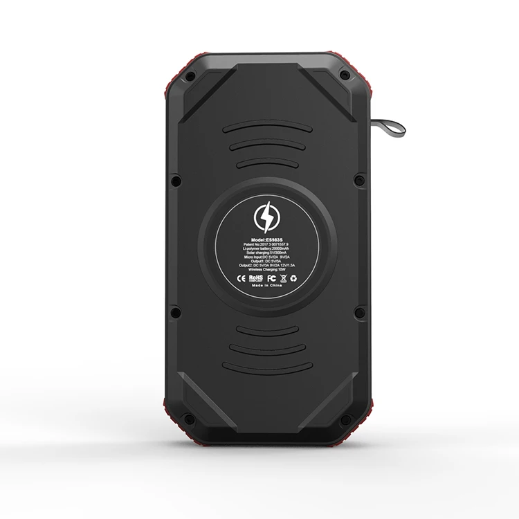 Новейший Аккумулятор для быстрой зарядки, портативное зарядное устройство на солнечной батарее 30000 мАч для мобильного телефона