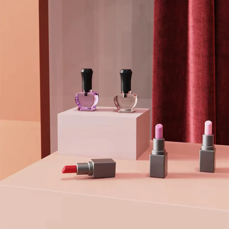 new arrival dollhouse makeup accessories mini miniature beauty therapy perfume lipstick pressed powder for dolls