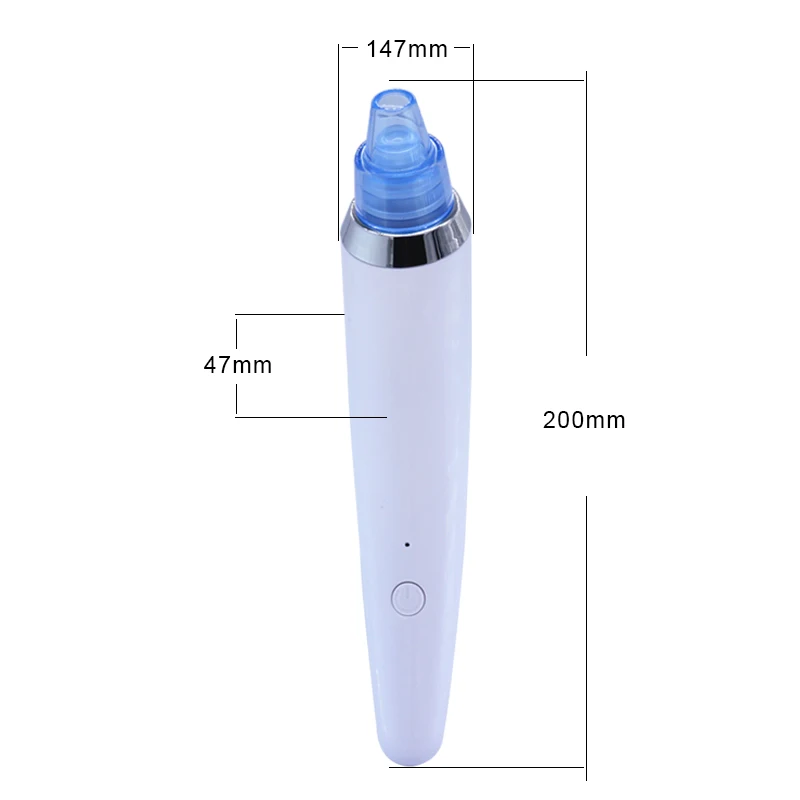 Personal Care Product 2021 Facial Pore Cleaner Acne Whitehead Vacuum Suction Blackhead Remover Extractor Tool Kit Ce