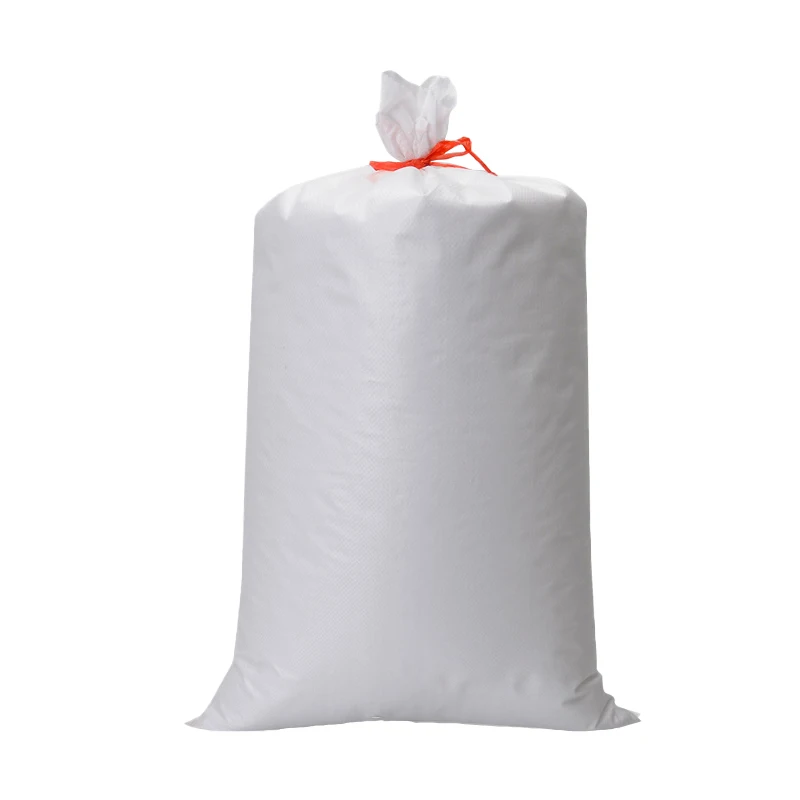 25kg 50kg White Polypropylene Woven Sacks 50 kg New Empty Rice Bags for Sale
