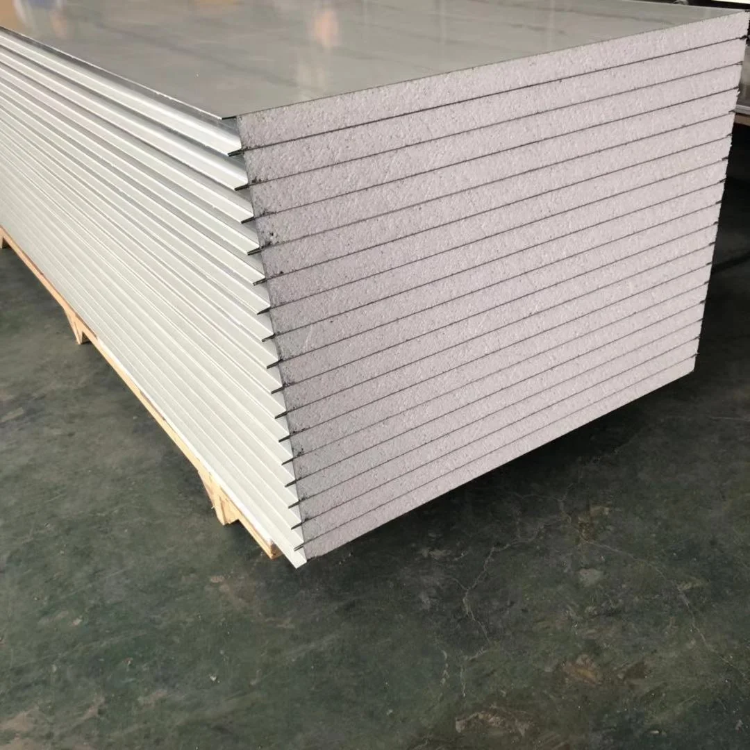 Clean Room Wall Sandwich Panels Waterproof and Fireproofing Roof and Wall Polystyrene /EPS Sandwich Panel
