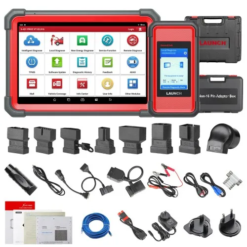 LAUNCH X431 PRO5 PRO 5 Bi-directional Diagnostic Tool with J2534 Smartlink 2.0 CANFD DoIP HD Supports Online Programming