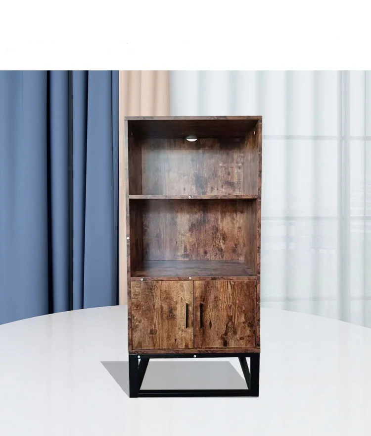 estantes para tienda de abarrotes Wooden bookcase Storage Bookcase Storage shelf Multifunctional storage rack