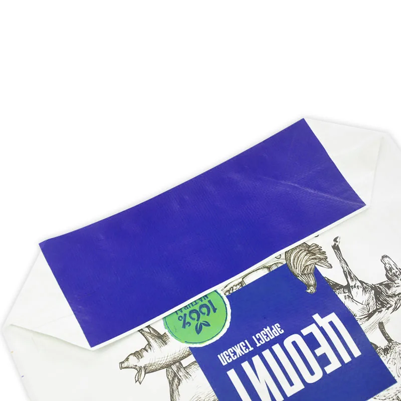 custom 10kg 15kg Tear Resistant PP Woven Square Bottom grains packaging bags